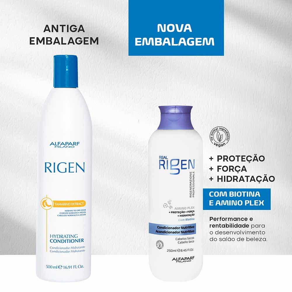 Alfaparf Milano Real Rigen Condicionador Nutritivo 250ml 4