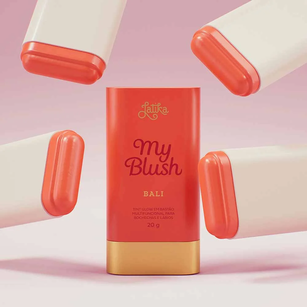 Blush em Bastão Latika My Blush 20g Bali 3