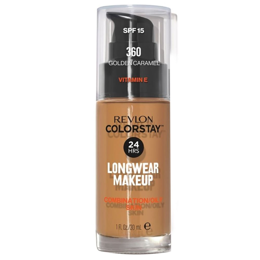 Base Líquida Revlon Colorstay Longwear Makeup Combination Oily Skin SPF15 30ml 360 Golden Caramel 1