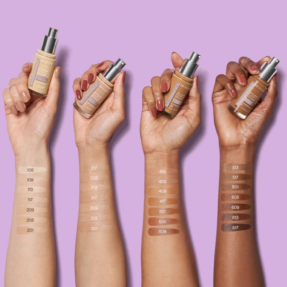 Base Líquida Revlon Illuminance Skin-Caring Foundation 30ml Cool Beige 3