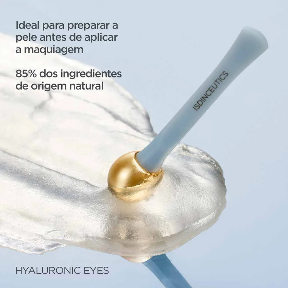 Gel Creme Para Olhos Isdin Hyaluronic Eyes 15g 4
