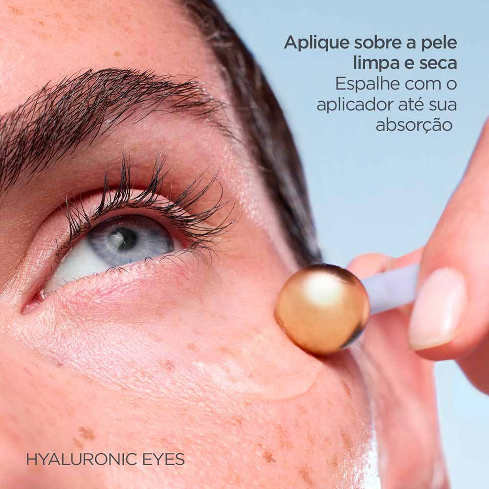 Gel Creme Para Olhos Isdin Hyaluronic Eyes 15g 7