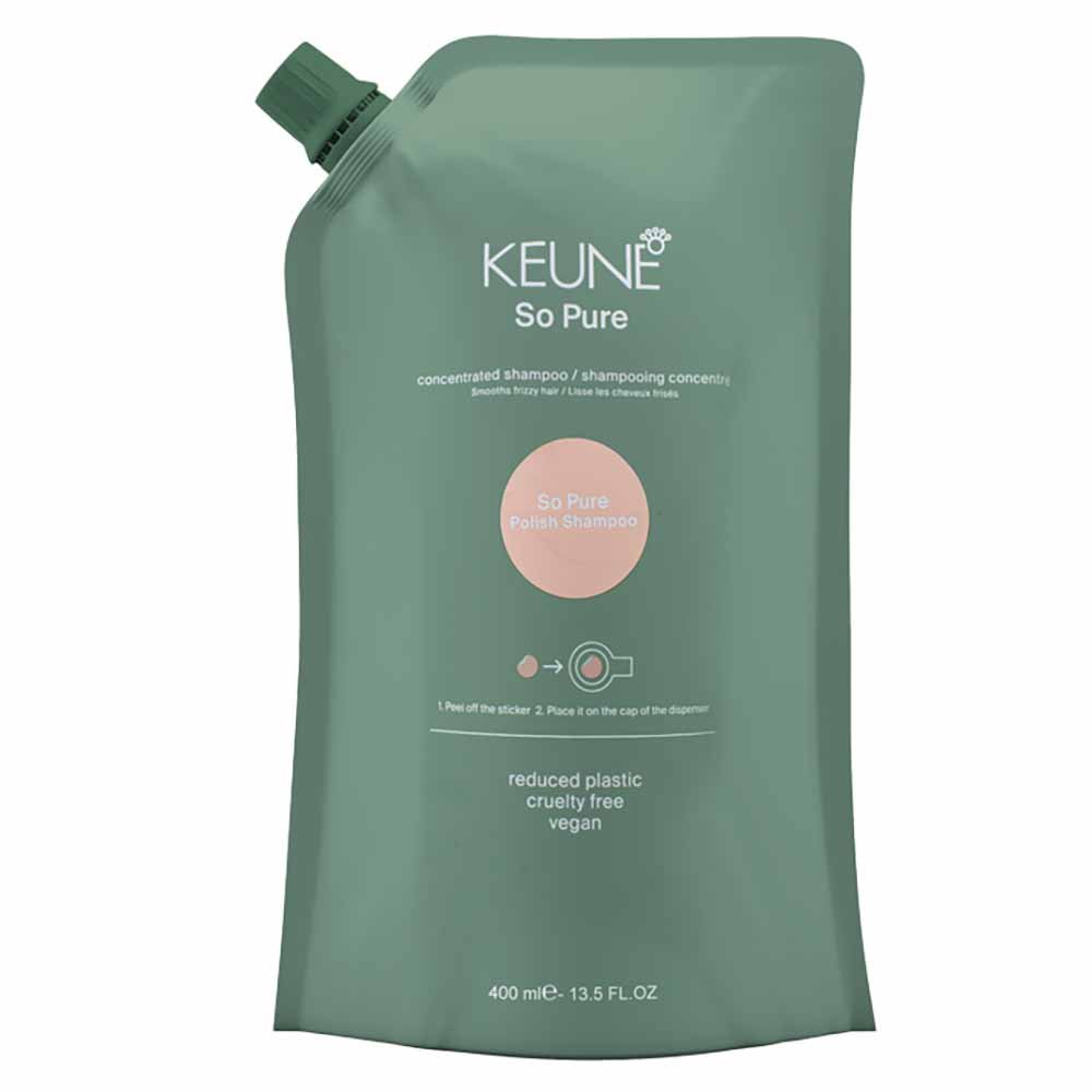 Refil Keune So Pure Polish Shampoo 400ml 1