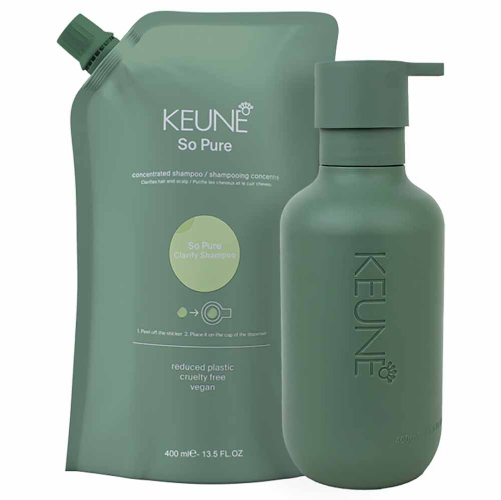 Keune So Pure Clarify Refil Shampoo 400ml 2