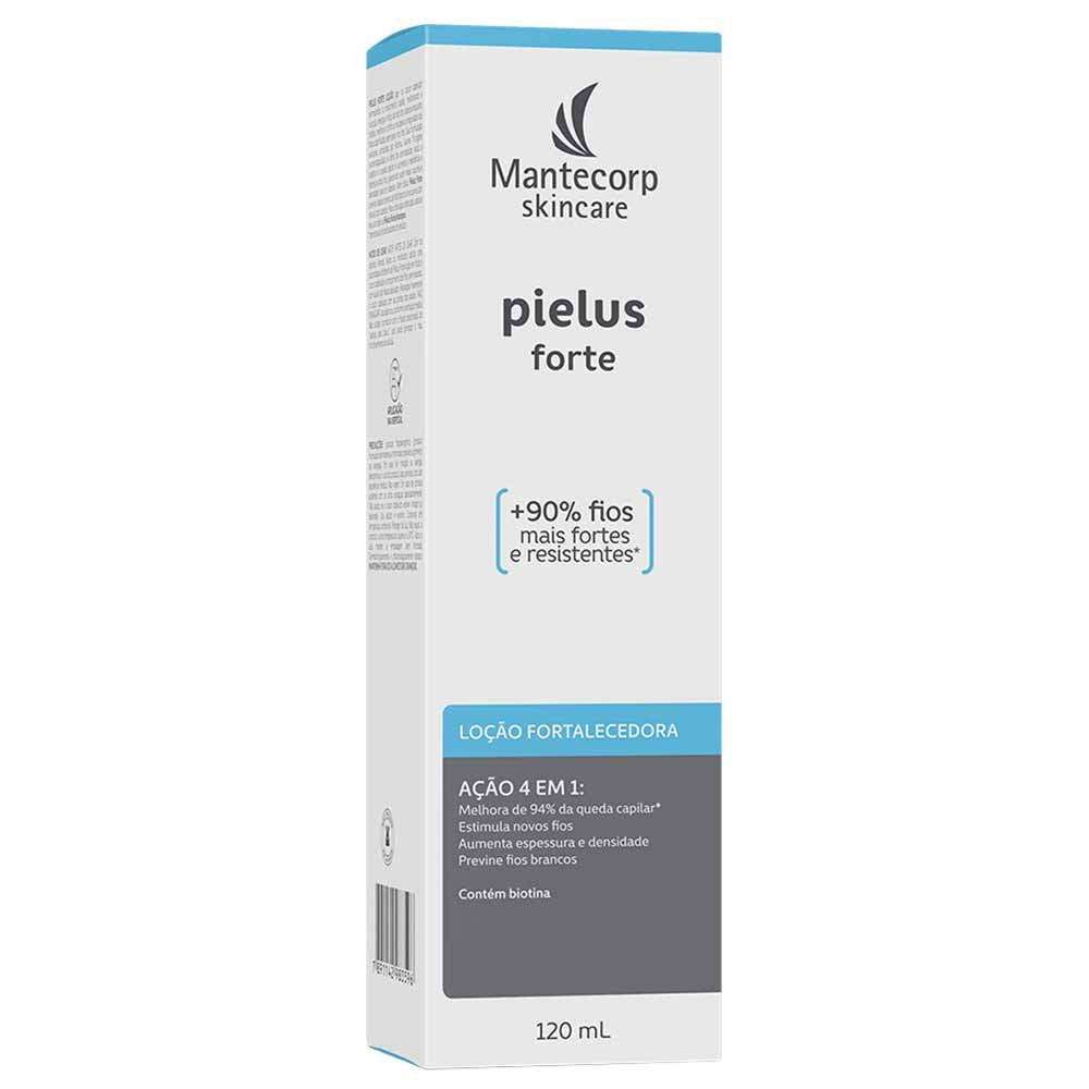 Loção Fortalecedora Mantecorp Skincare Antiqueda Pielus Forte 120ml 2
