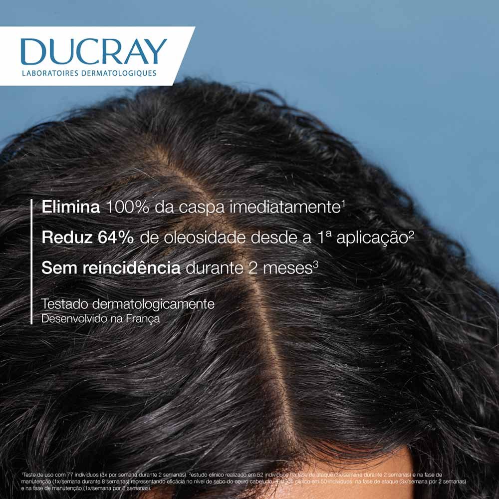 Ducray Kelual S Squanorm Shampoo Anticaspa para Cabelos Normais a Oleosos 200ml 3