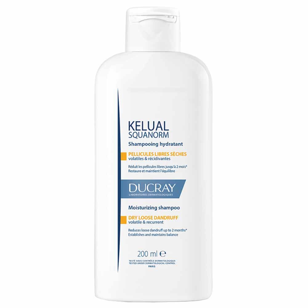 Ducray Kelual S Squanorm Shampoo Anticaspa para Cabelos Secos 200ml 1