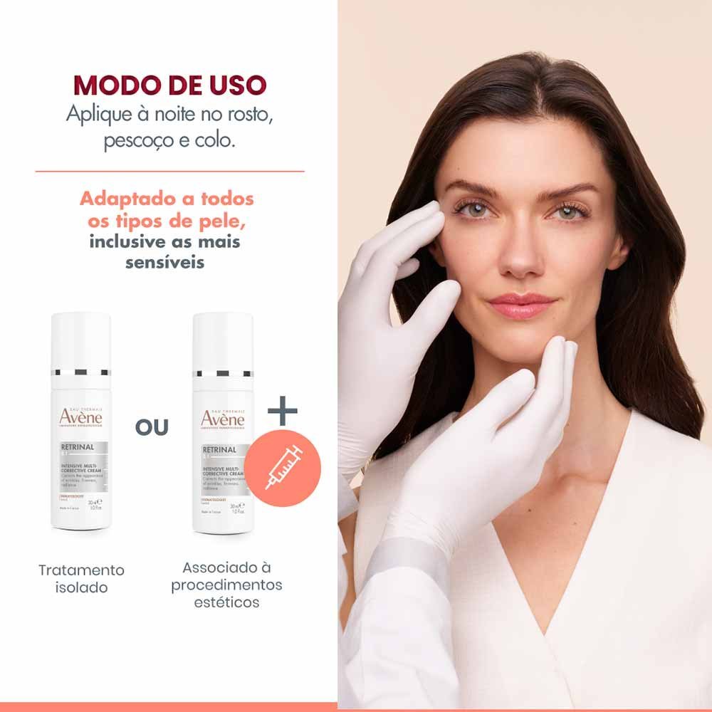 Creme Facial Intensivo Multi Corretor Avène Retrinal 0.1 30ml 6