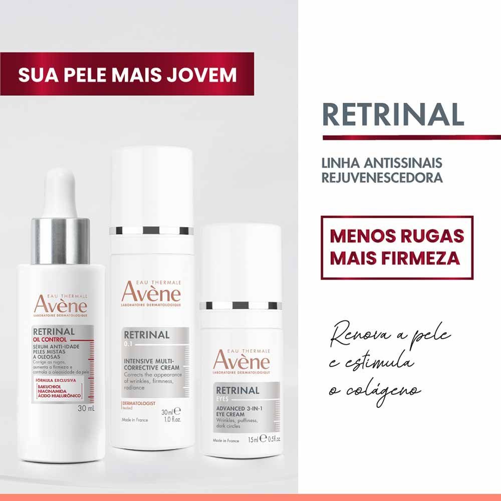 Creme Facial Intensivo Multi Corretor Avène Retrinal 0.1 30ml 7