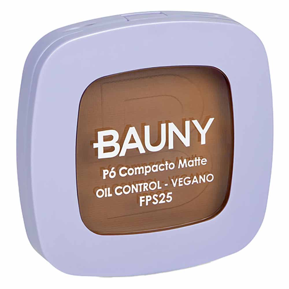 Pó Compacto Matte Bauny FPS25 10g