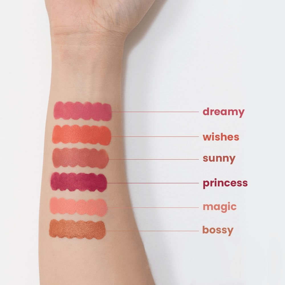 Blush Líquido Bauny Soft Cream 3 em 1 5g Princess 3
