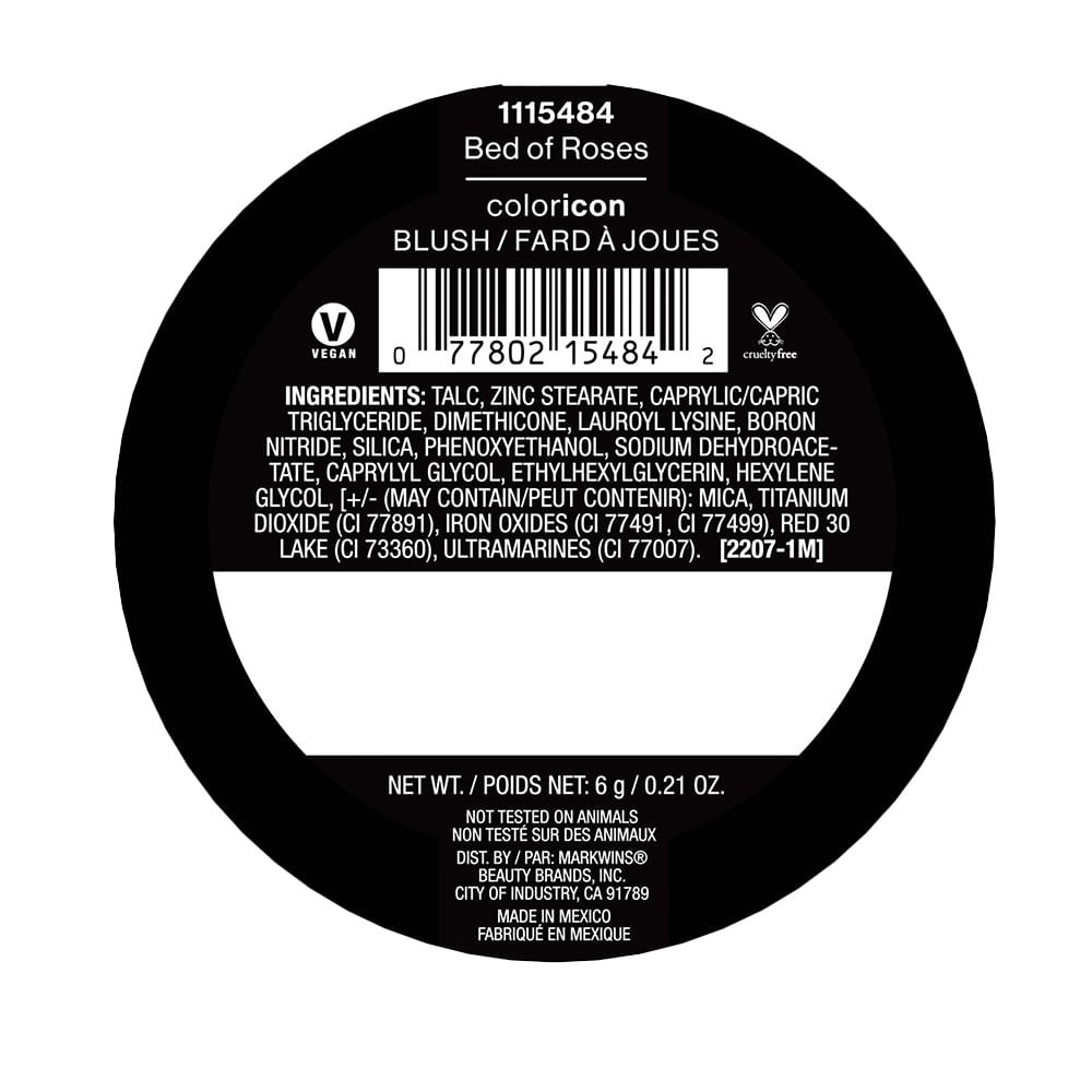 Blush em Pó wet n wild Color Icon 6g Bed of Roses 4