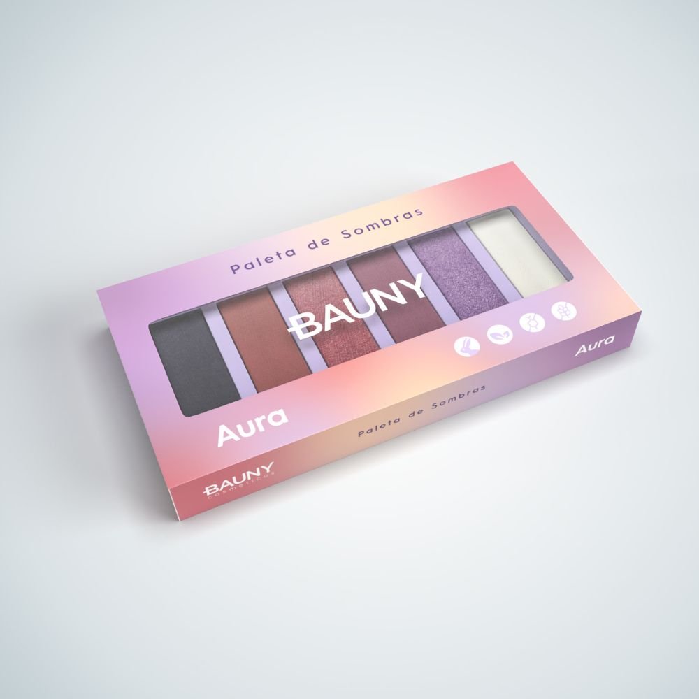 Paleta de Sombras Bauny 10,2g ÚNICO 8