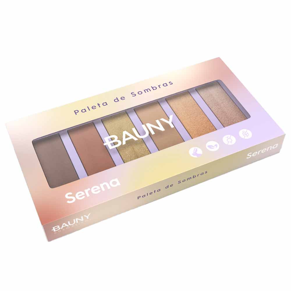 Paleta de Sombras Bauny 10,2g Serena 8