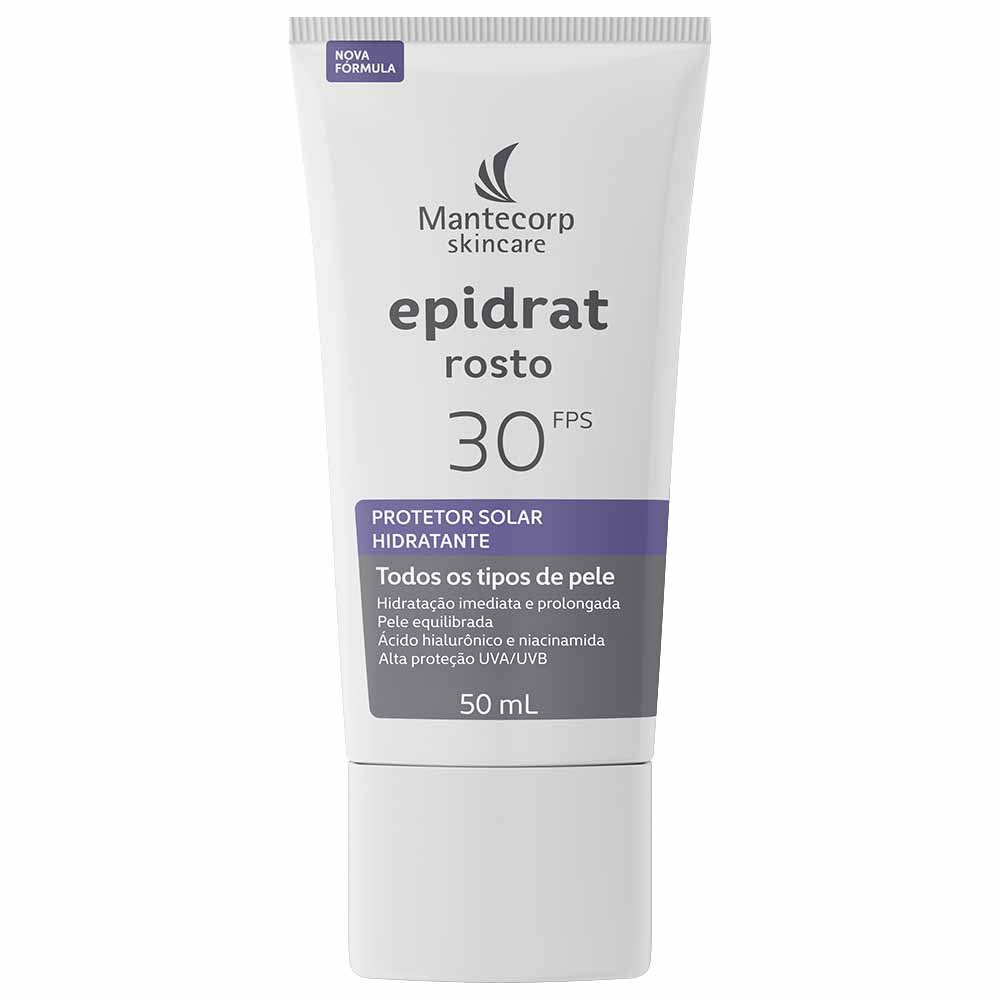 Protetor Solar Facial Hidratante Mantecorp Skincare Epidrat Rosto FPS30