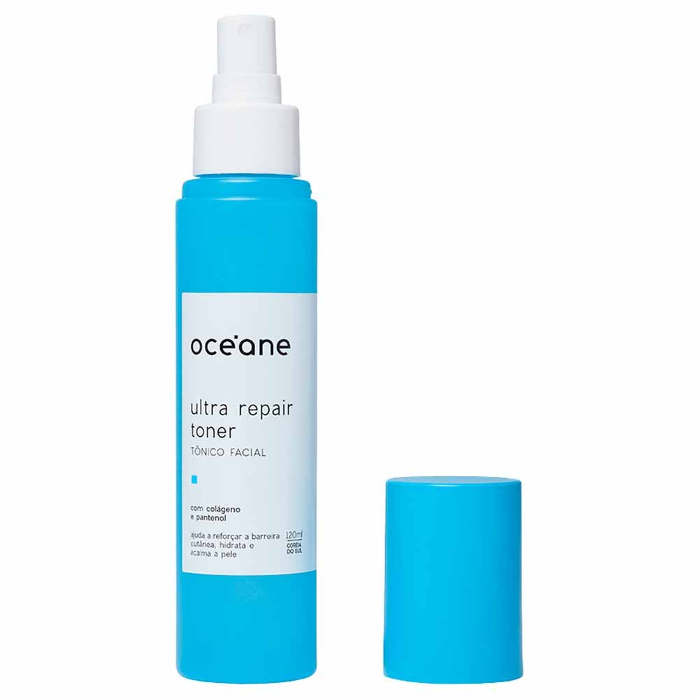 Tônico Facial Com Colágeno Océane Ultra Repair Toner 120ml 2