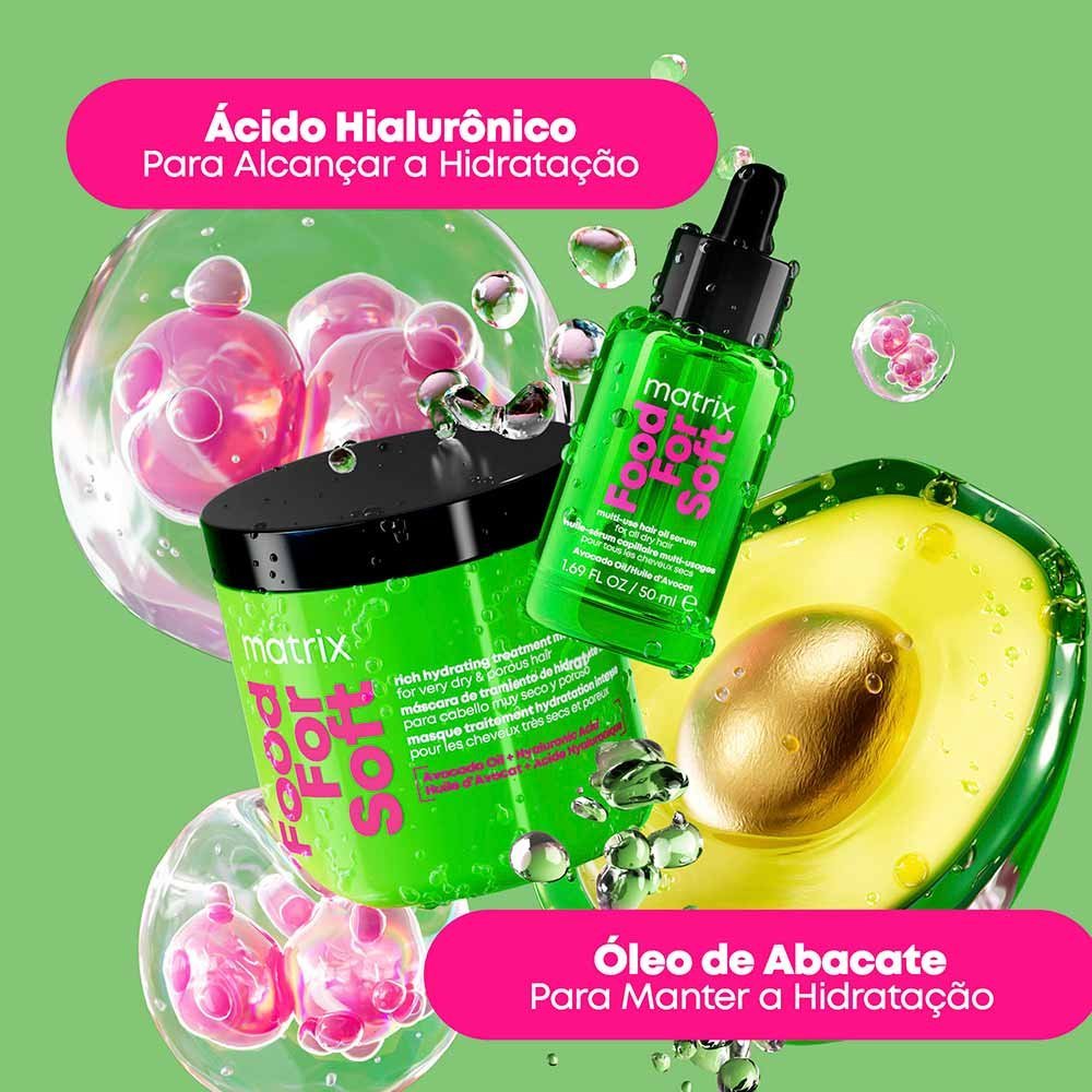 Máscara Hidratante Matrix Food For Soft 500ml 3