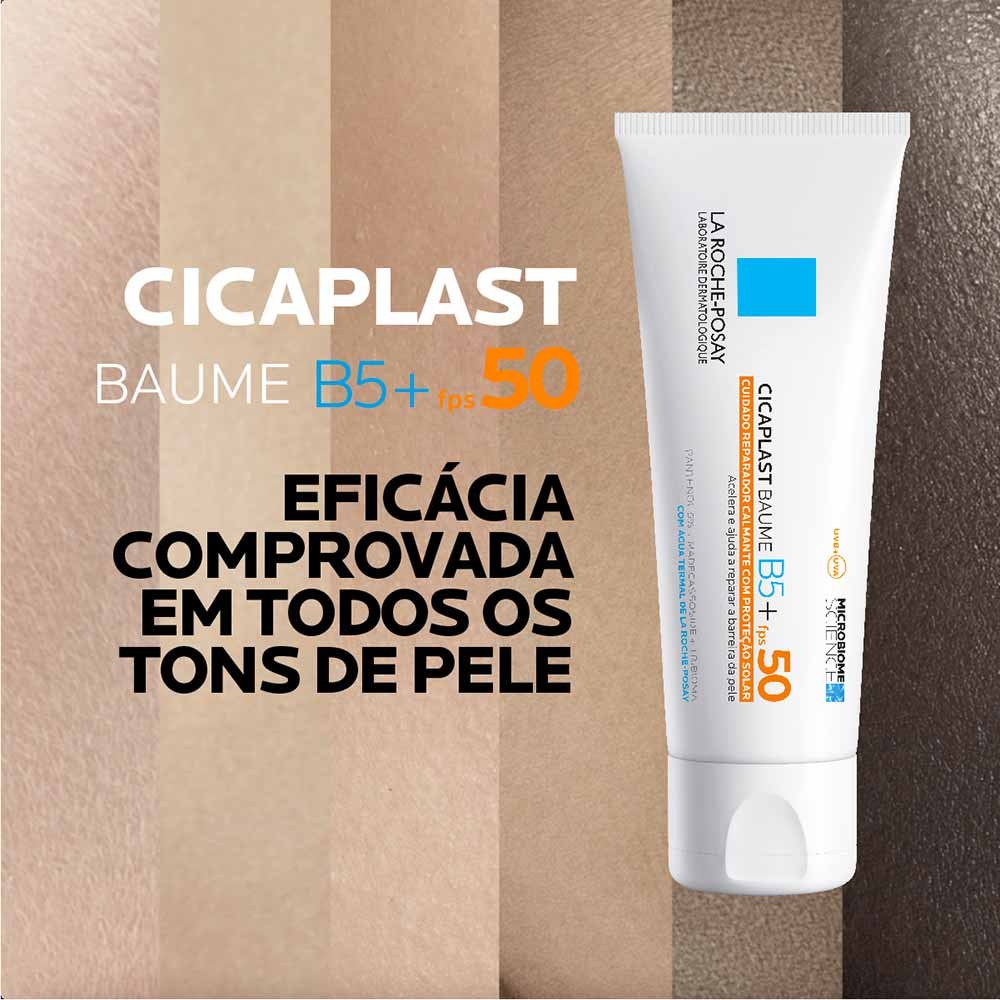 Creme Multireparador FPS 50 La Roche-Posay Cicaplast B5 40ml 2