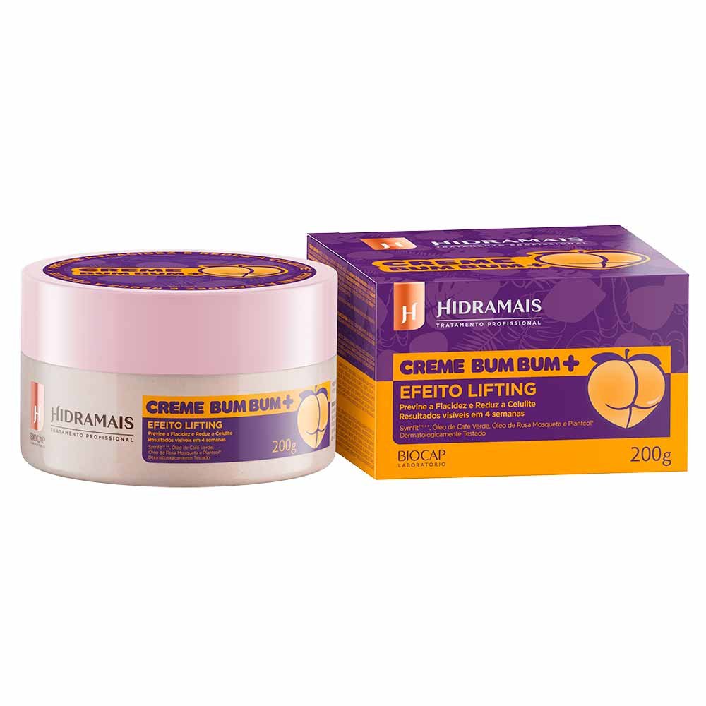 Creme Bum bum Hidramais 200g 4