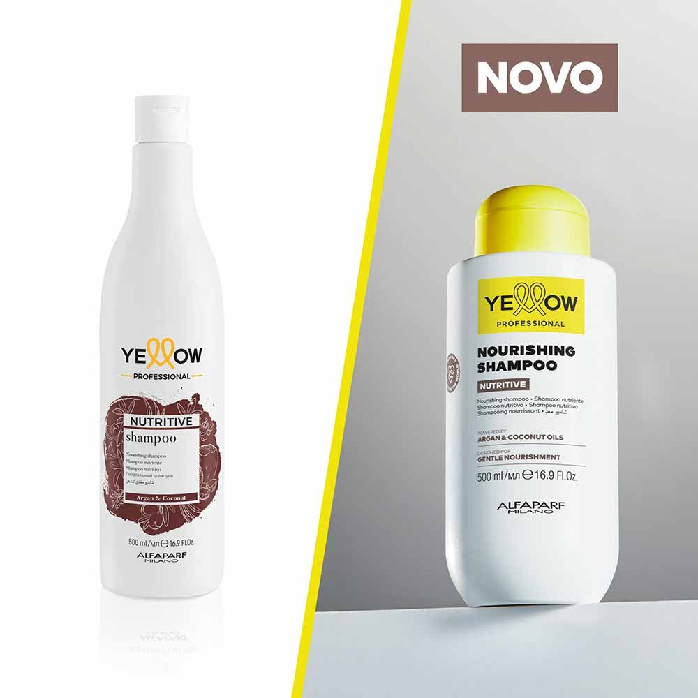 Shampoo Yellow Professional Nutritive Nourishing 500ml 3