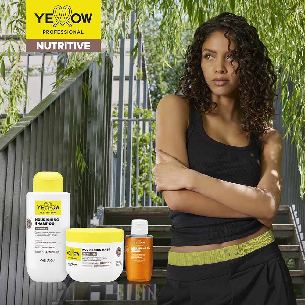 Shampoo Yellow Professional Nutritive Nourishing 500ml 7
