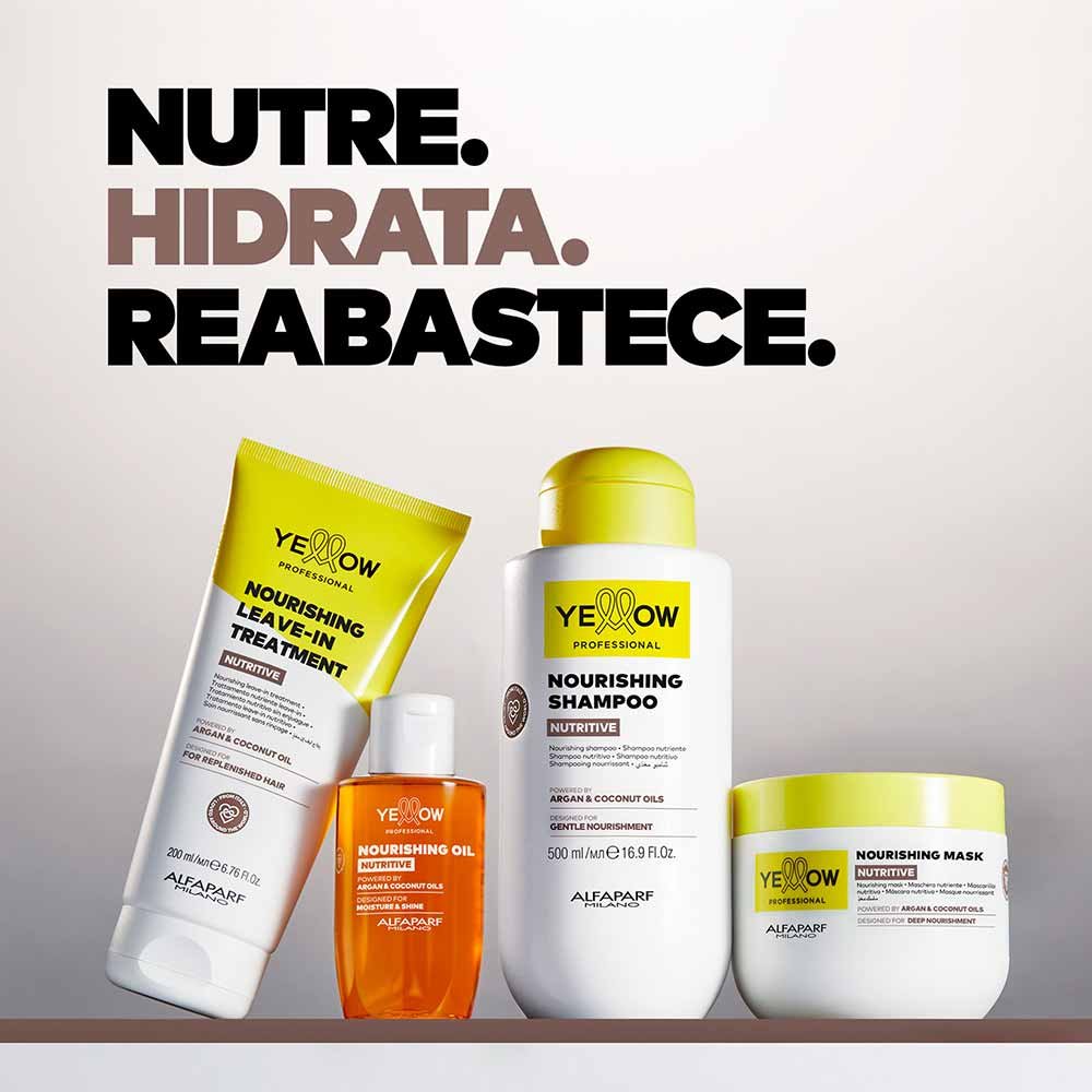Shampoo Yellow Professional Nutritive Nourishing 500ml 8