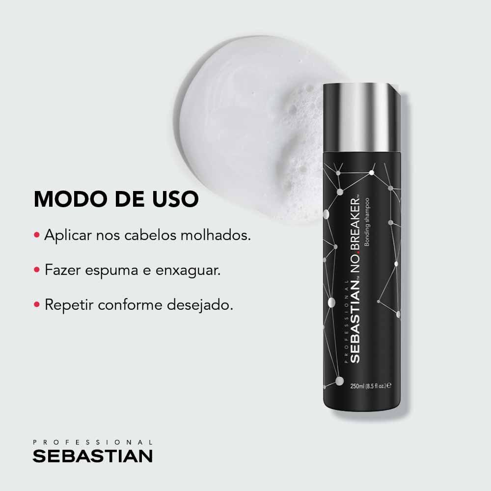 Sebastian Professional Shampoo No Breaker 255ml 4