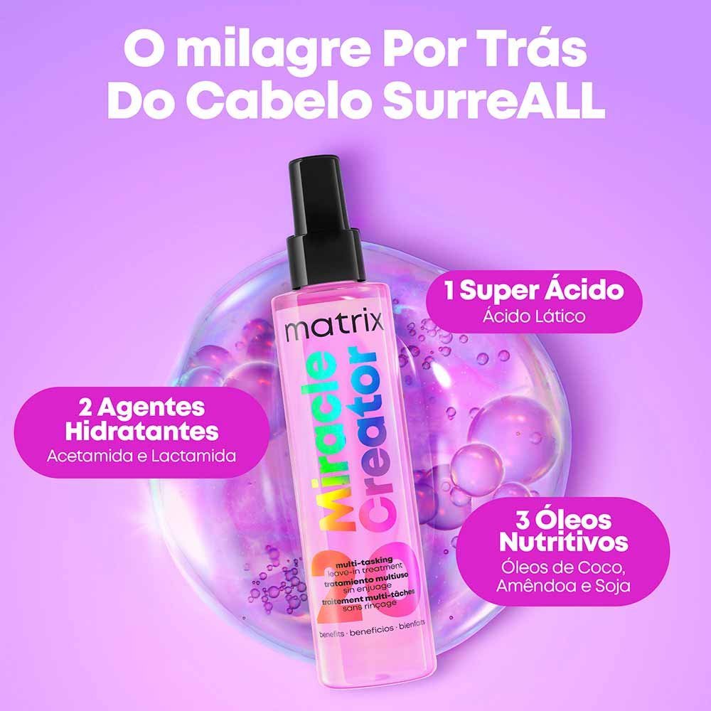 Leave-In Multifuncional Spray Matrix Miracle Creator 190ml 2