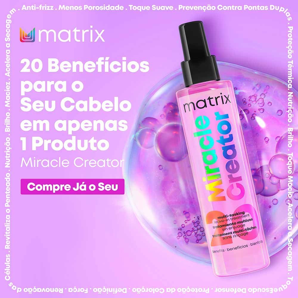 Leave-In Multifuncional Spray Matrix Miracle Creator 190ml 4