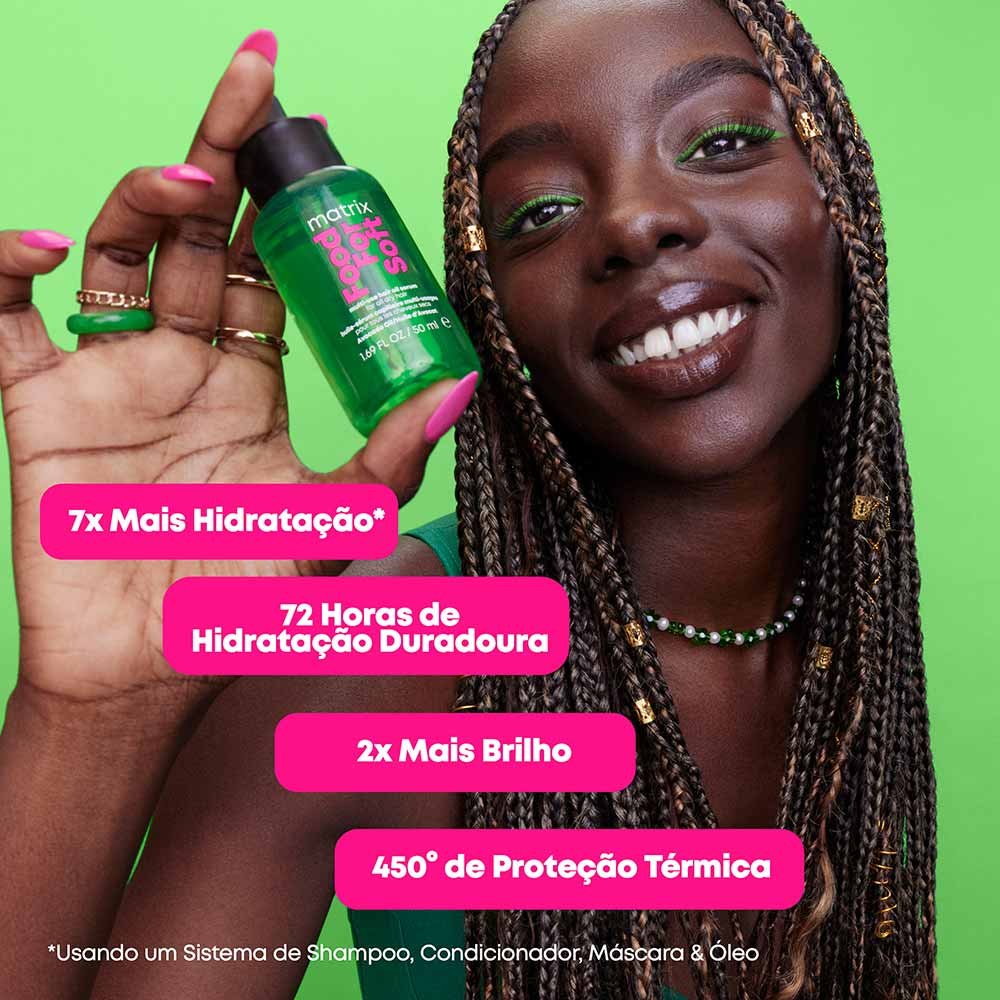Óleo Capilar Hidratante Matrix Food For Soft 50ml 4