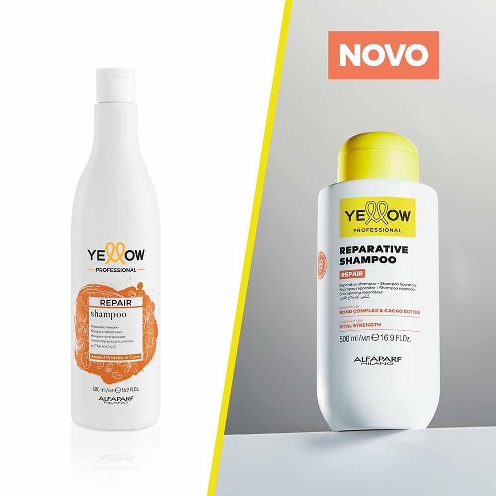 Shampoo Yellow Professional Repair Reparative 500ml 3