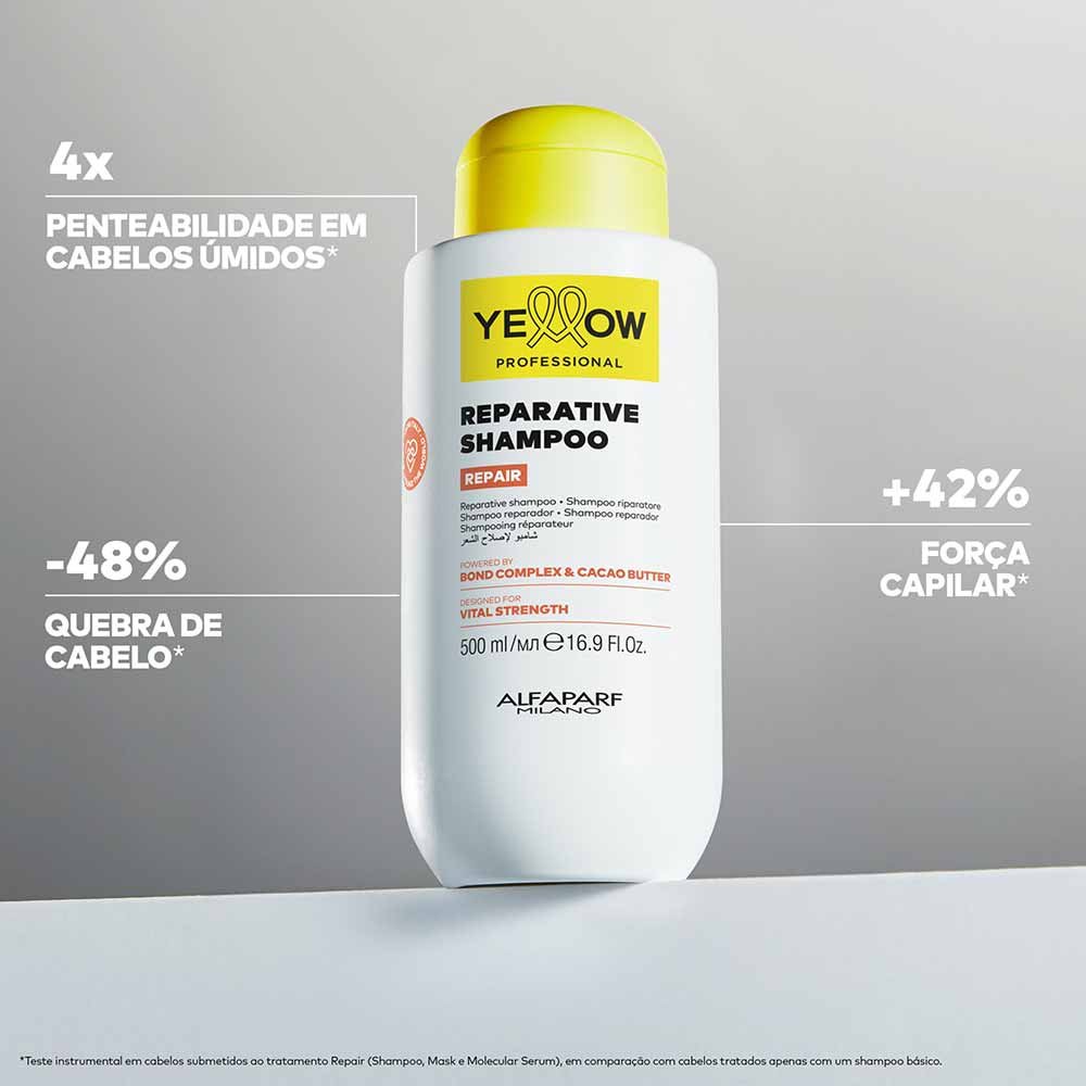 Shampoo Yellow Professional Repair Reparative 500ml 5