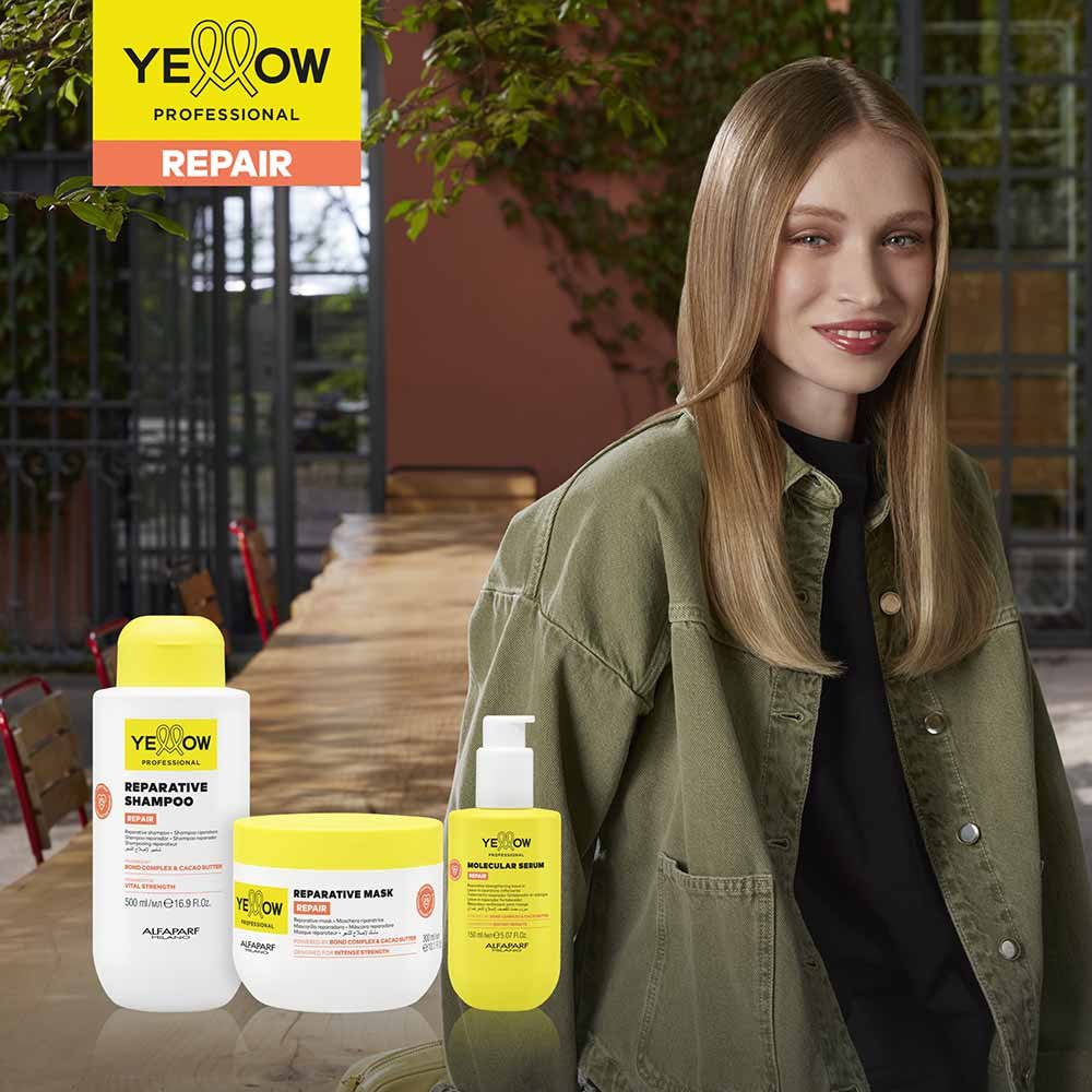 Shampoo Yellow Professional Repair Reparative 500ml 7