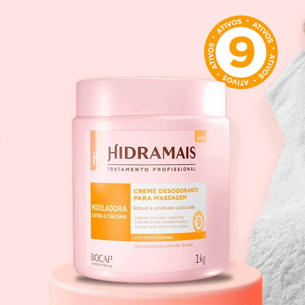 Creme de Massagem Modeladora Hidramais 1Kg 2