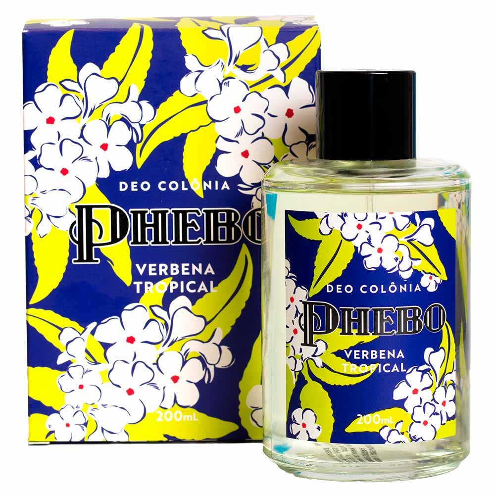 Deo Colônia Verbena Tropical Phebo 200ml 2