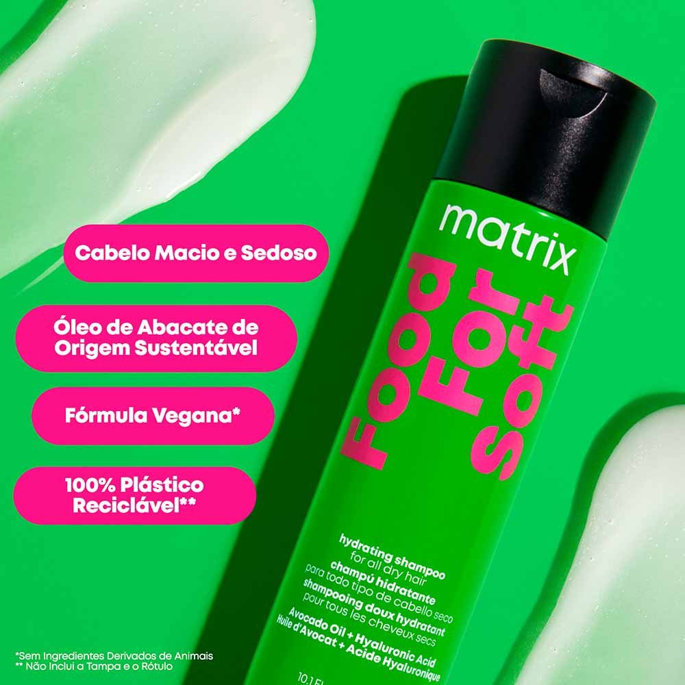Shampoo Hidratante Matrix Food For Soft 300ml 3