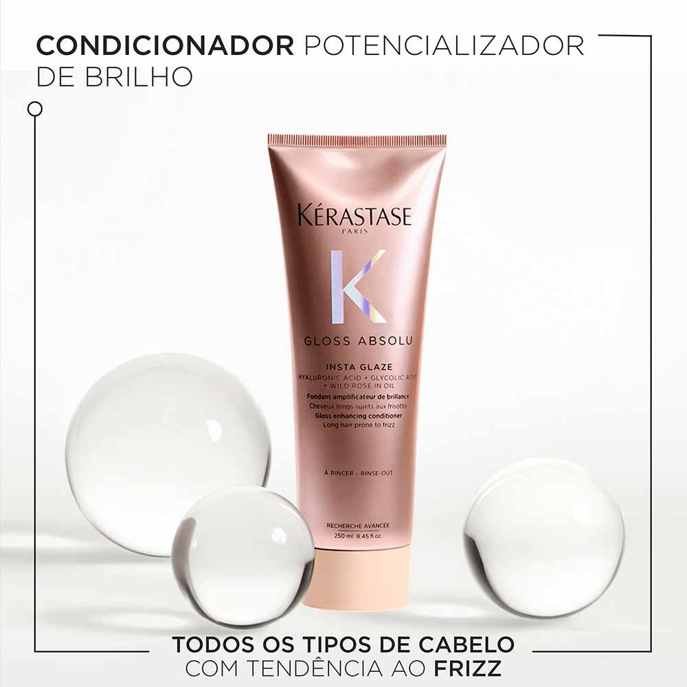 Condicionador Gloss Absolu Kérastase Insta Glaze 250ml 3