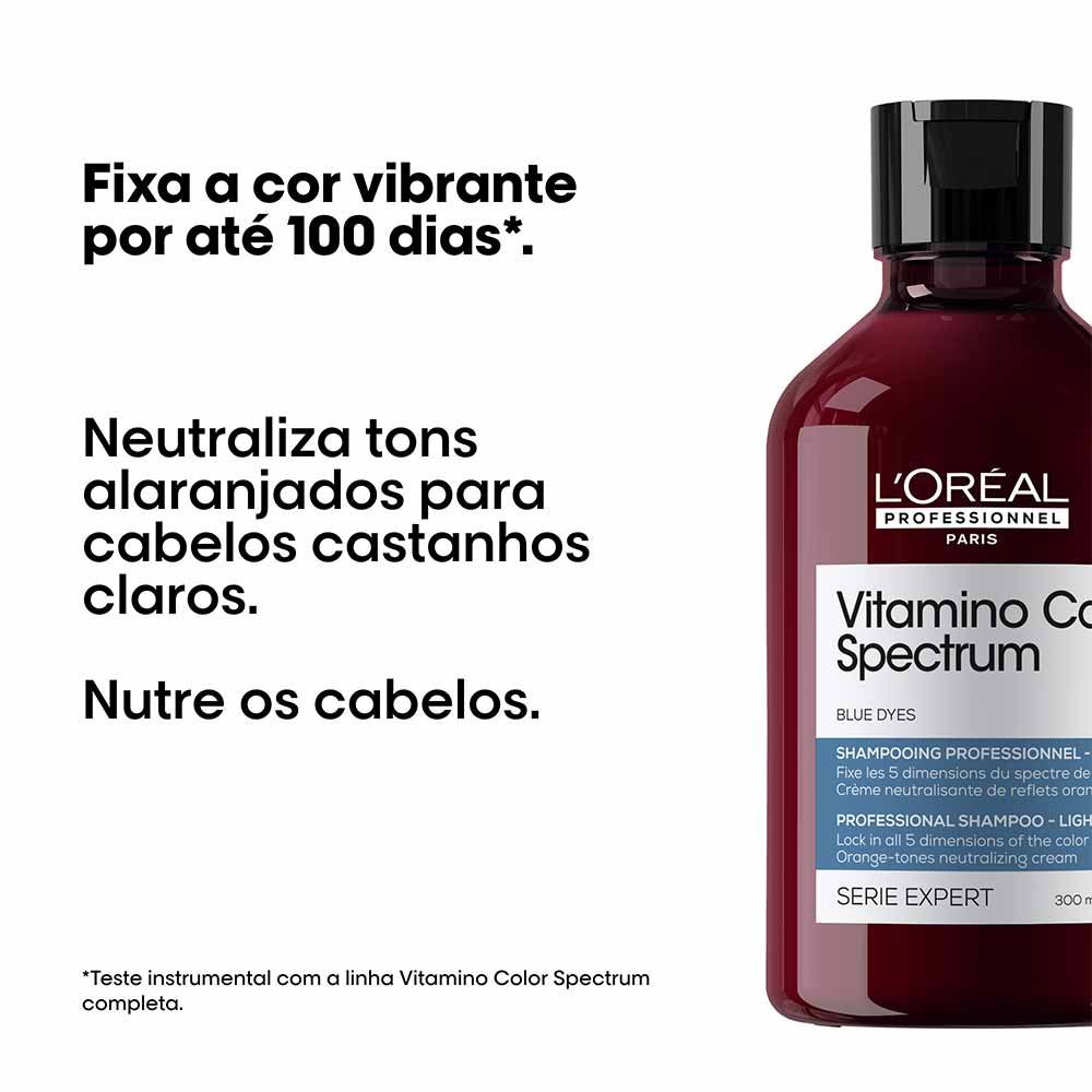 Shampoo Matizador L'Oréal Professionnel Vitamino Color Spectrum Tons Alaranjados 300ml 3