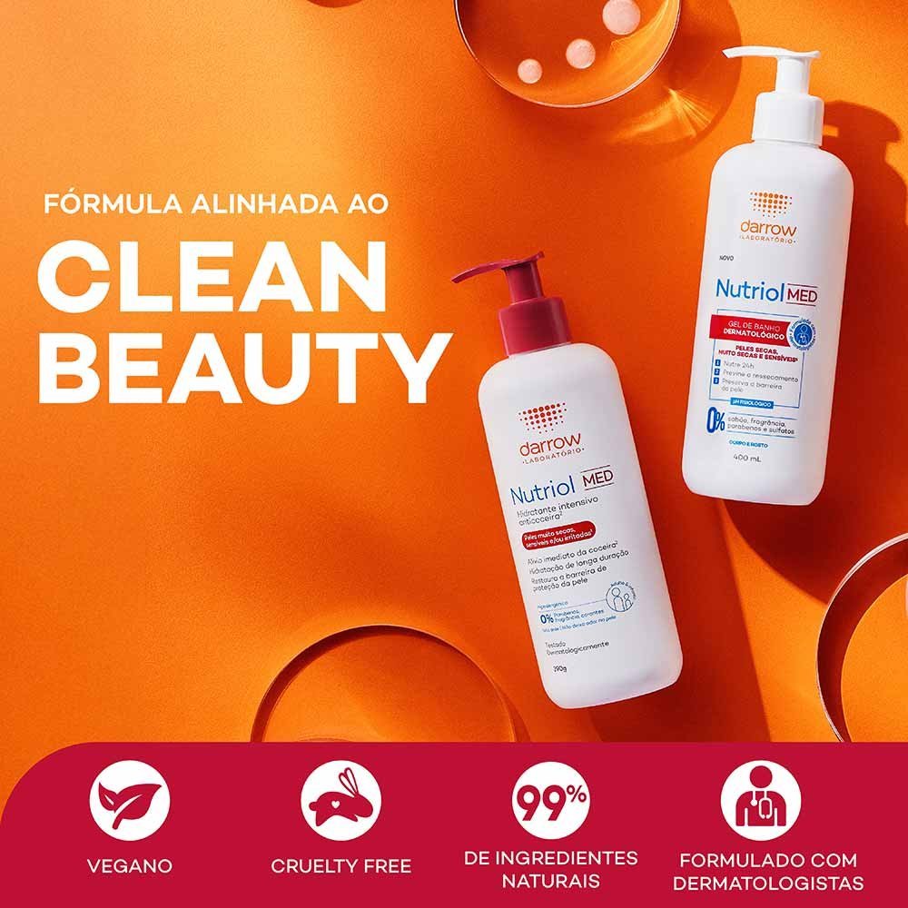 Gel de Banho Darrow Nutriol Med 400ml 7