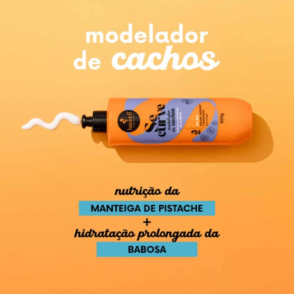 Haskell Se Curve Modelador de Cachos 500ml 2