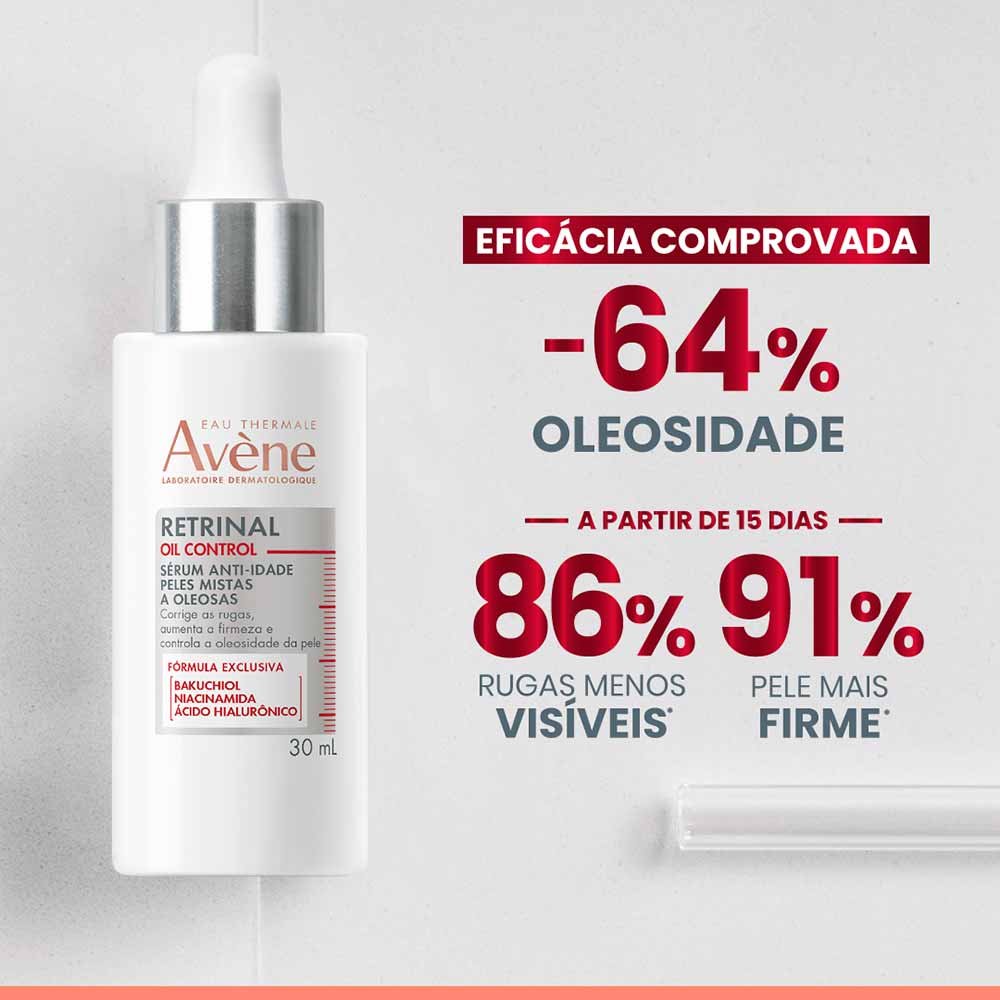Avène Oil Control Sérum Peles Mistas e Oleosas 30ml 2