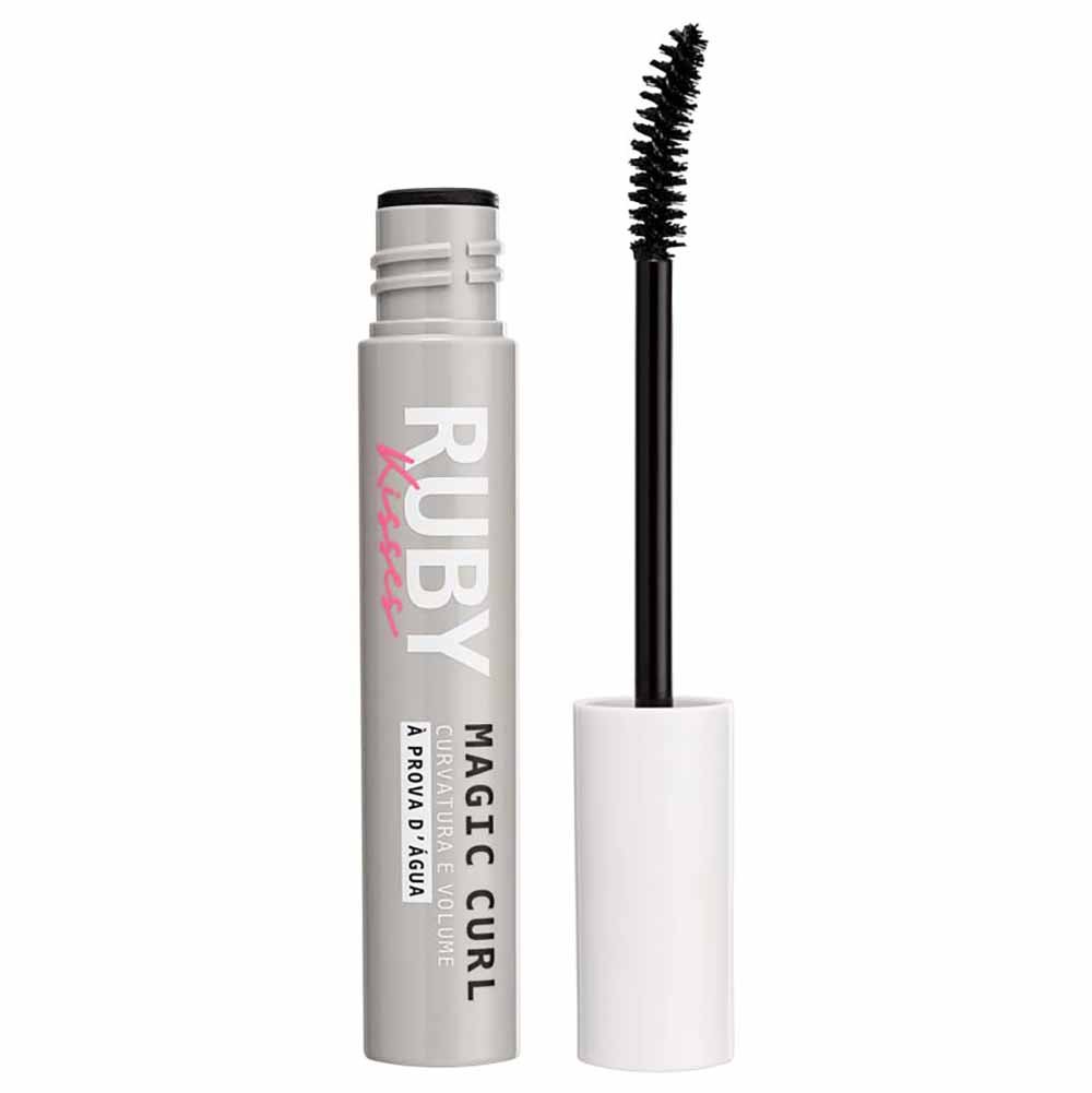 Máscara de Cílios À Prova D'Água Ruby Kisses Magic Curl Bege 2