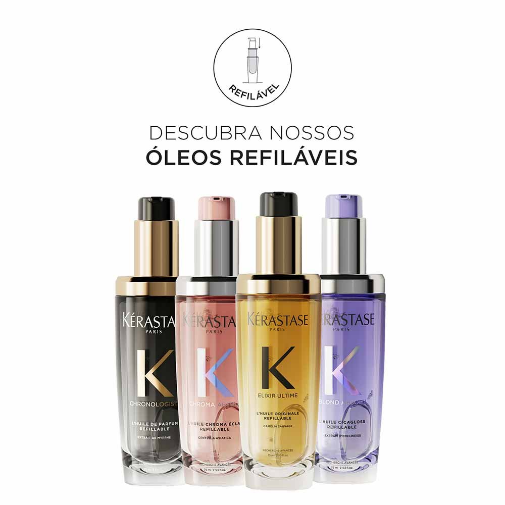 Refil Óleo Capilar Kérastase Chroma Absolu Éclat 75ml 7