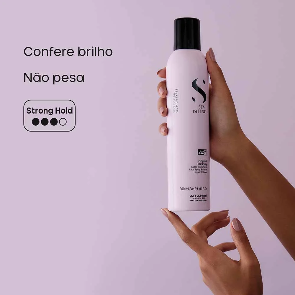 Alfaparf Milano Semi di Lino Style&Care Original Laca em spray 500ml 2