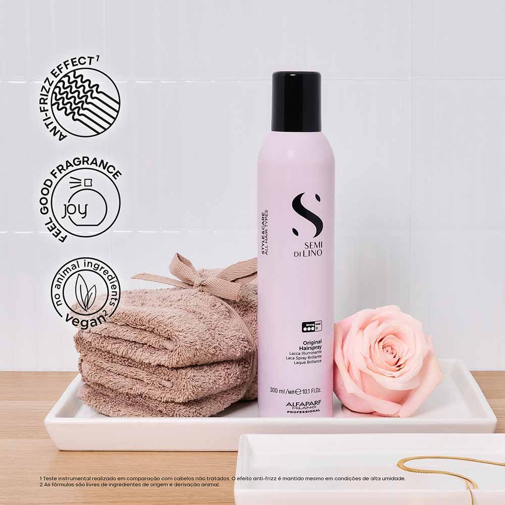 Alfaparf Milano Semi di Lino Style&Care Original Laca em spray 500ml 5