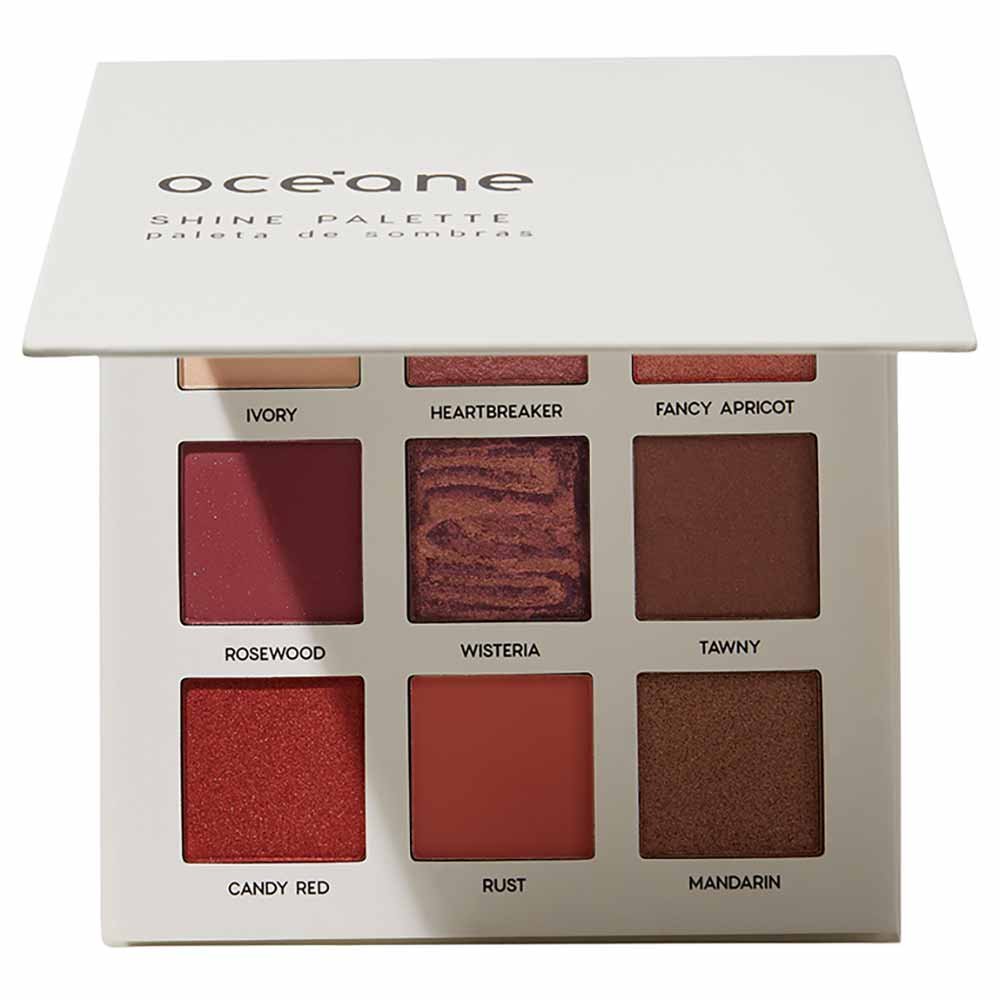 Paleta de Sombras Océane Shine Pallete Multicores 2