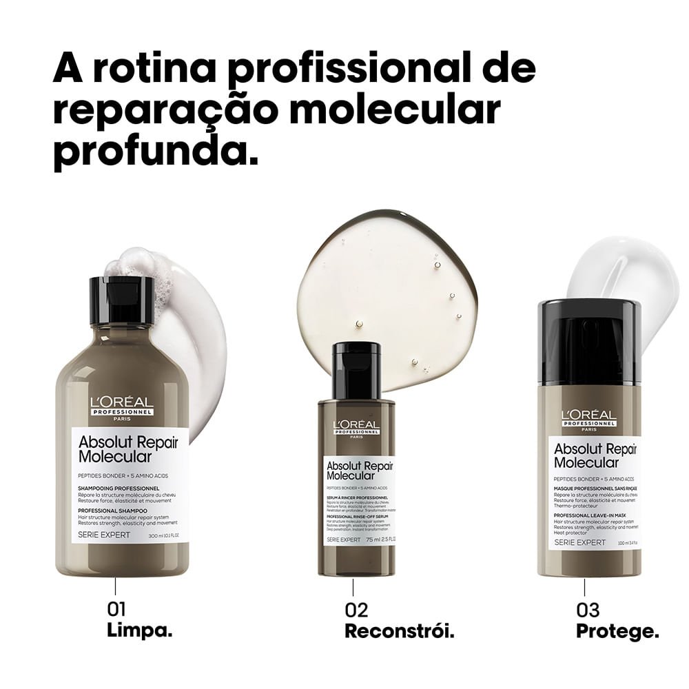 Sérum Reconstrutor L'Oréal Professionnel Absolut Repair Molecular 75ml 6