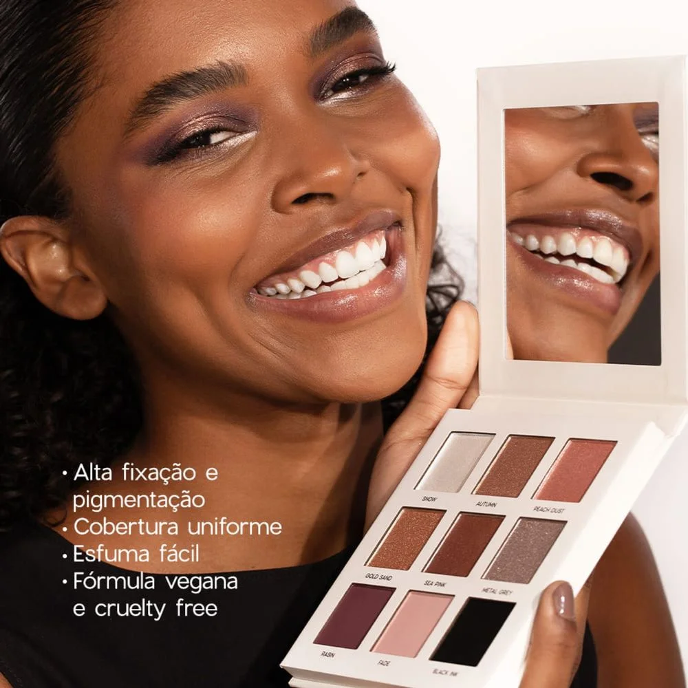 Paleta de Sombras Océane Ready Palette 20g Multicores 5