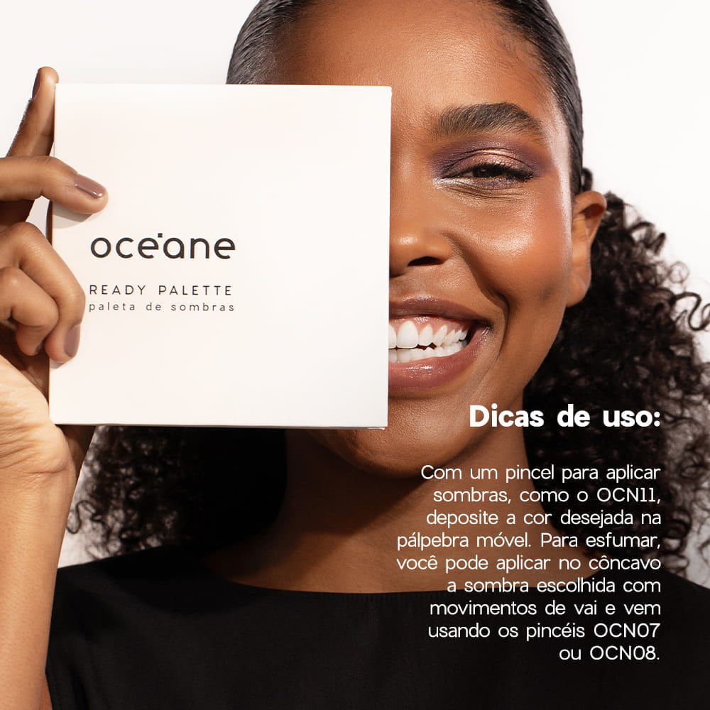 Paleta de Sombras Océane Ready Palette 20g Multicores 7