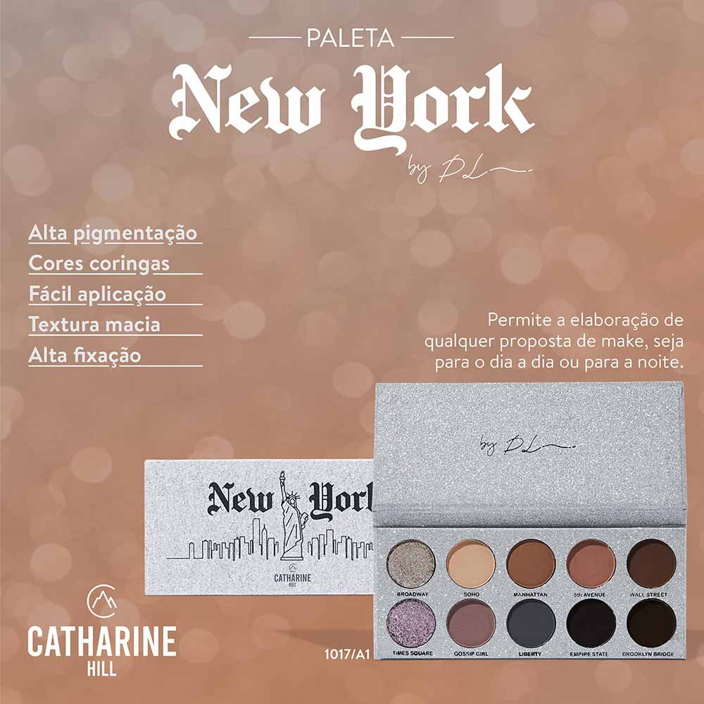 Paleta de Sombras Catharine Hill New York by Pri Lessa ÚNICO 6